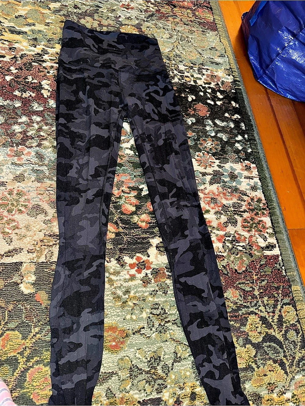 lululemon athletica Lululemon Align Pant Camo Leggings in Black